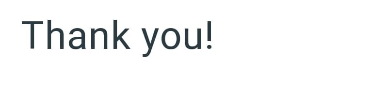 Thank you!