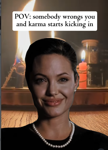 POV: somebody wrongs you and karma starts kicking in