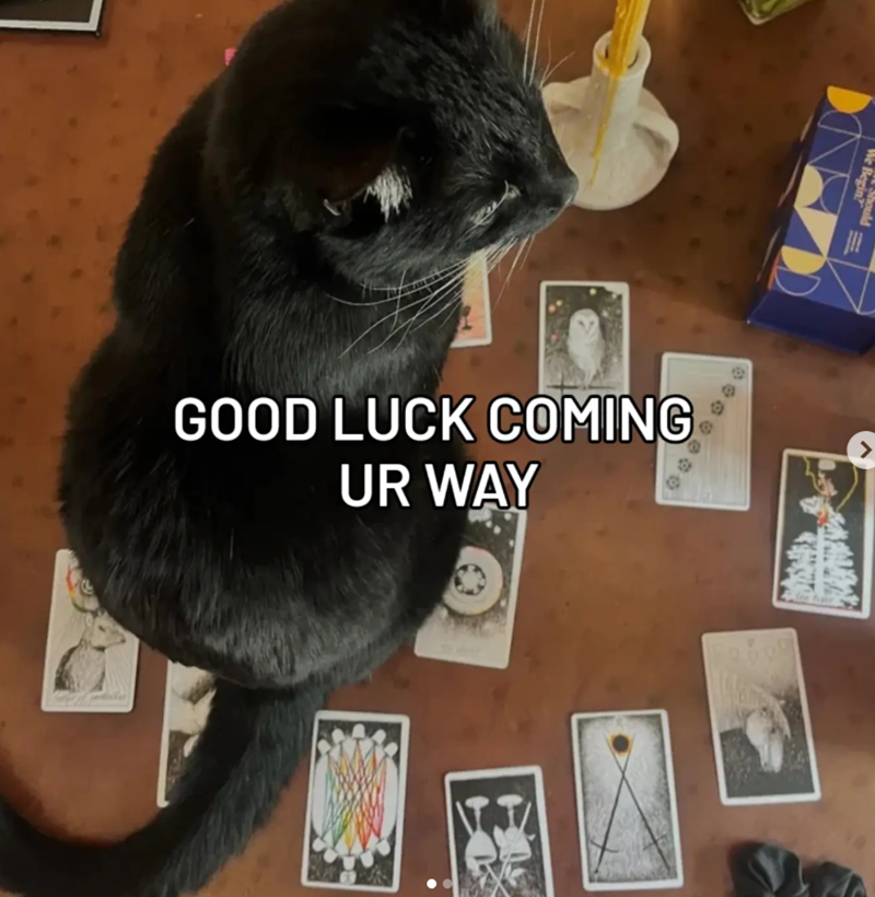 三 Begin? GOOD LUCK COMING UR WAY >