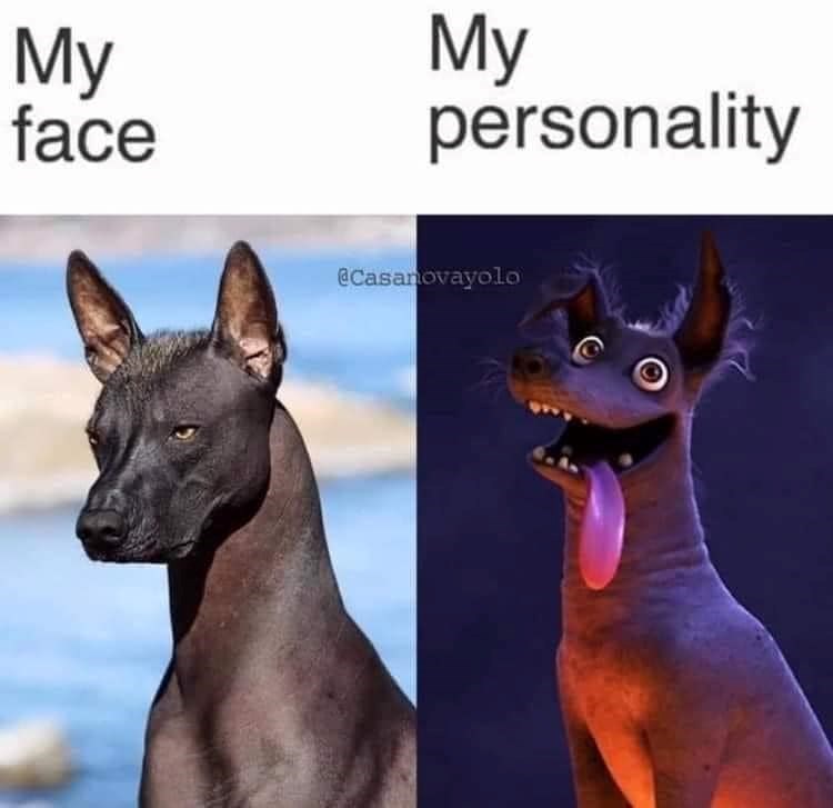 My face My personality @Casanovayolo