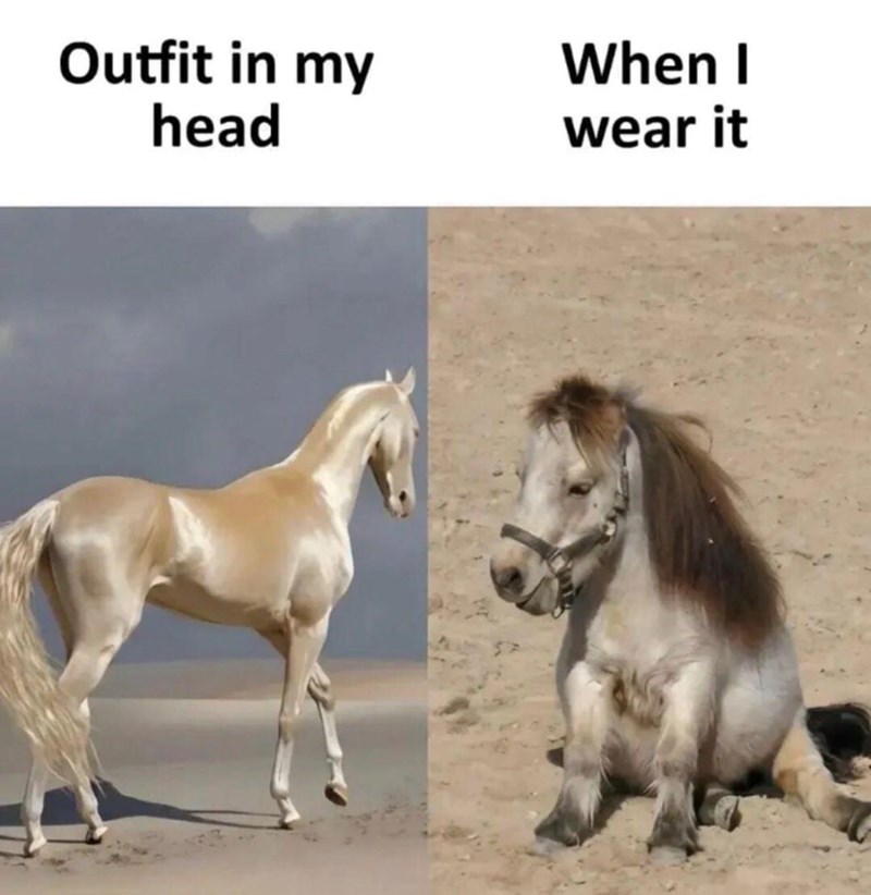Outfit in my head When I wear it