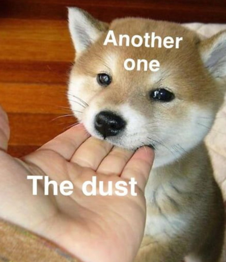 Another one The dust