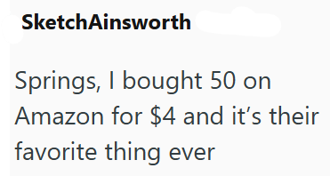 SketchAinsworth Springs, I bought 50 on Amazon for $4 and it's their favorite thing ever