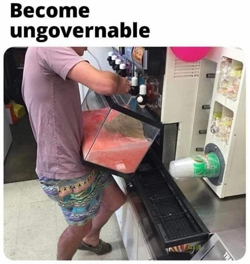 Become ungovernable TR