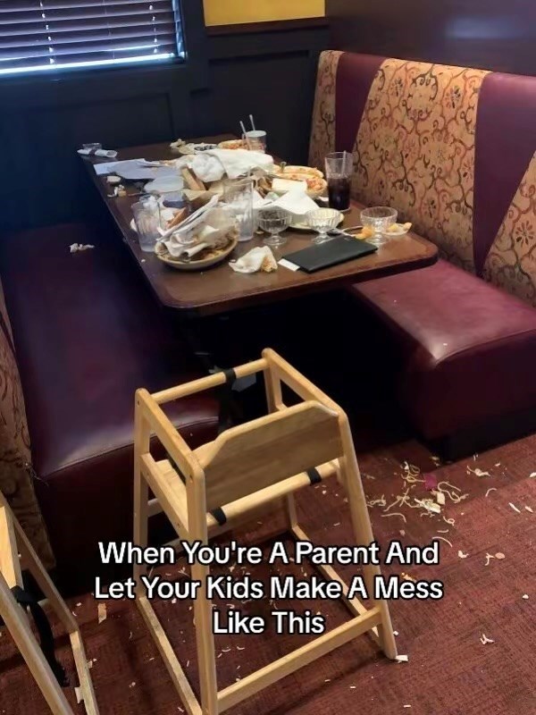 When You're A Parent And Let Your Kids Make A Mess Like This