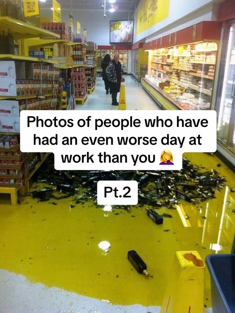 BRAD Photos of people who have had an even worse day at work than you Pt.2