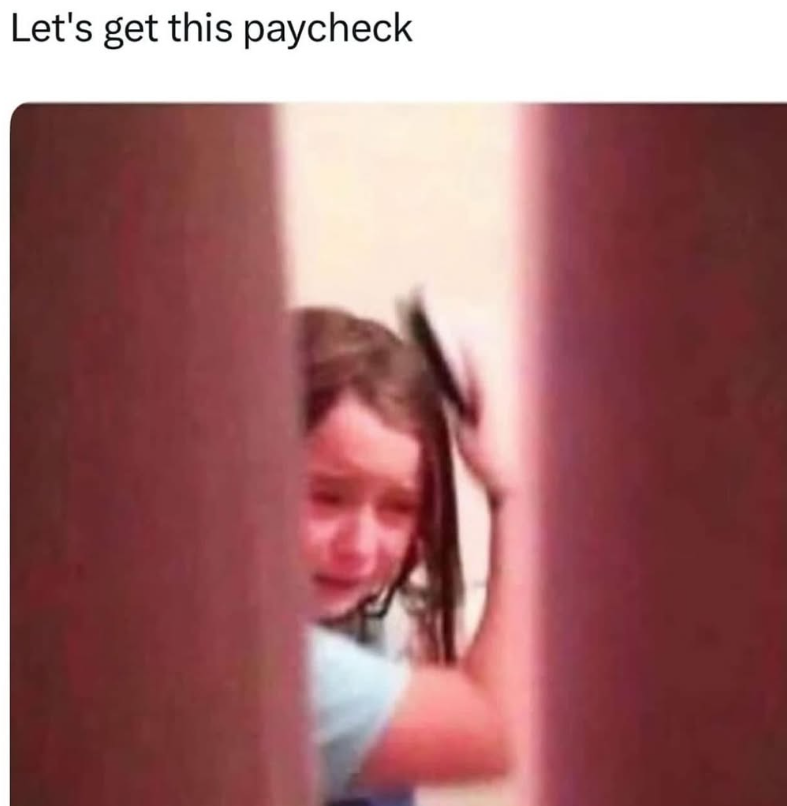Let's get this paycheck