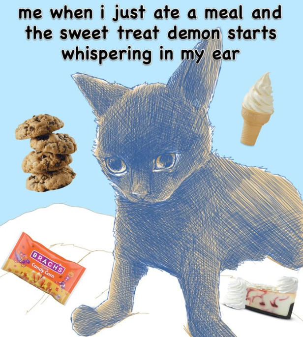 me when i just ate a meal and the sweet treat demon starts whispering in my ear BRACHS Candy Corn 1