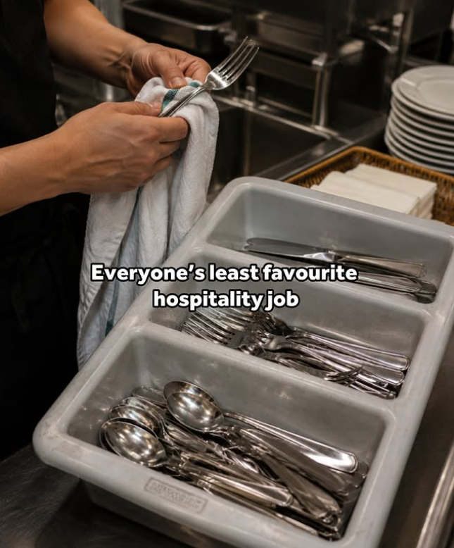 Everyone's least favourite hospitality job