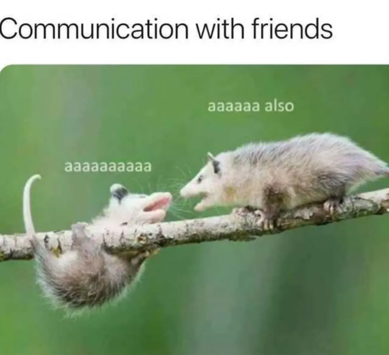 Communication with friends aaaaaaaaaa aaaaaa also