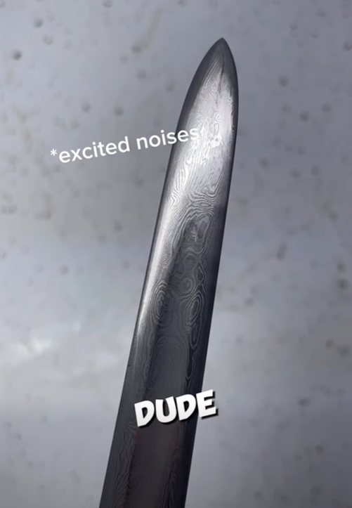 *excited noises DUDE