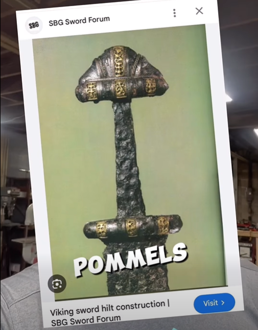 SBG SBG Sword Forum POMMELS Viking sword hilt construction | SBG Sword Forum Visit >