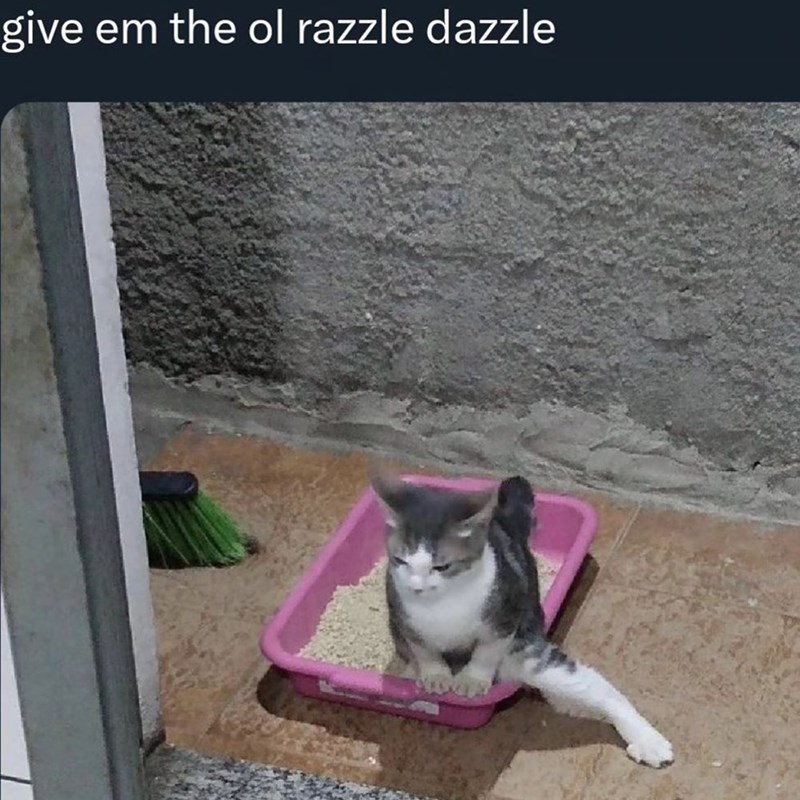 give em the ol razzle dazzle