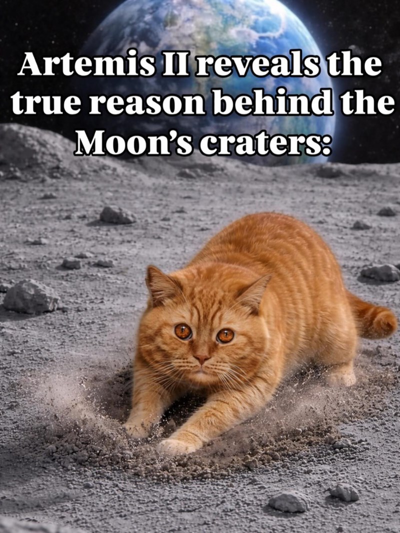 Artemis II reveals the true reason behind the Moon's craters: