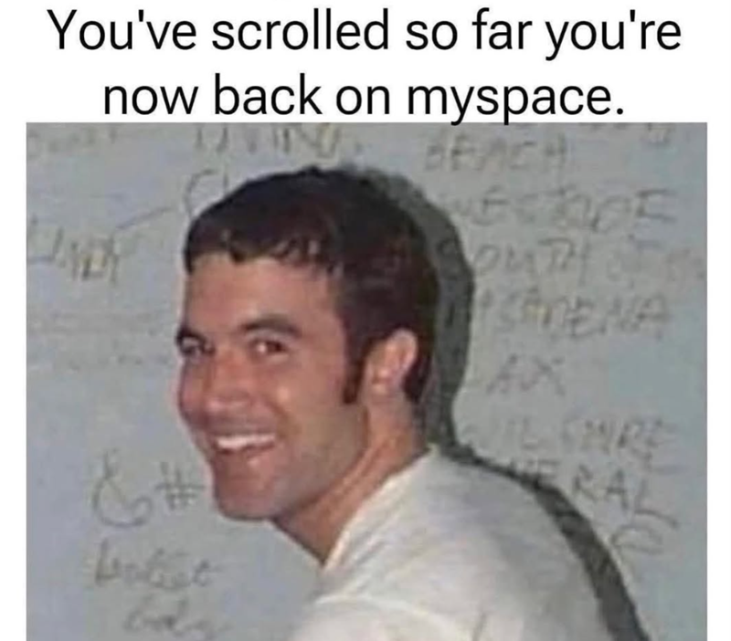 You've scrolled so far you're now back on myspace. BEACH Echo &# boblet SOUTH SADENA AX LSMRE RAL