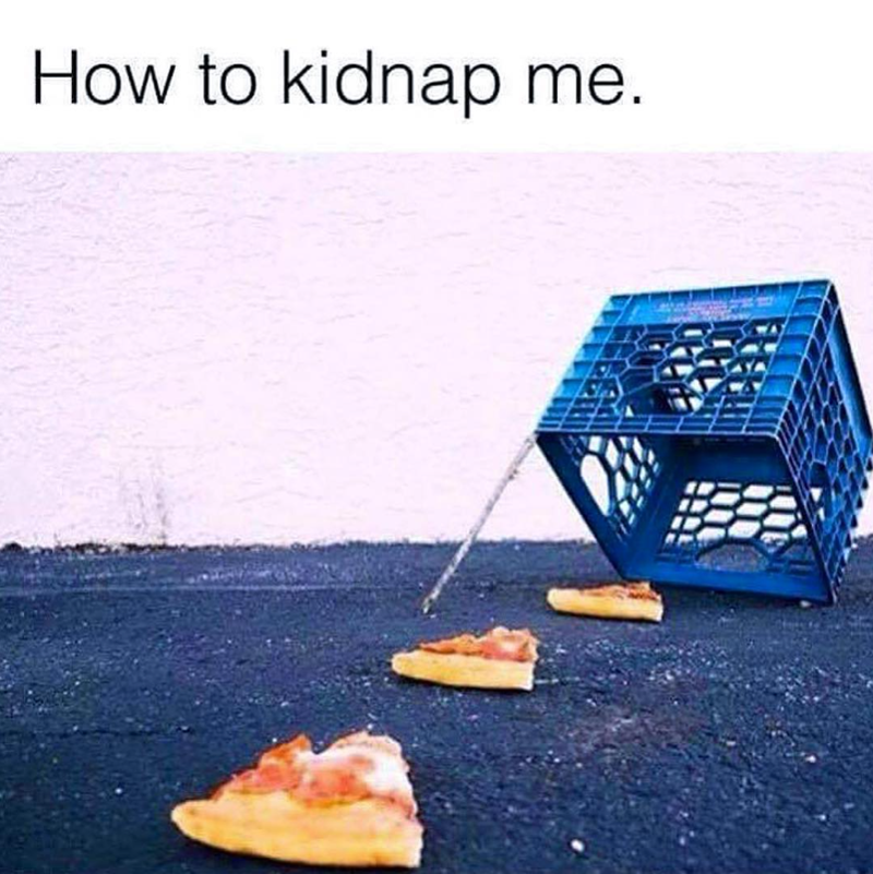 How to kidnap me.