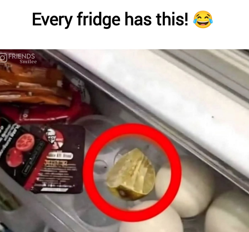 Every fridge has this! FRIENDS Smilee