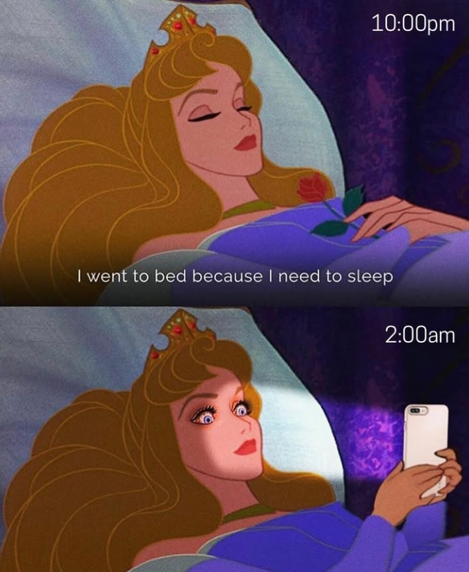10:00pm I went to bed because I need to sleep 2:00am