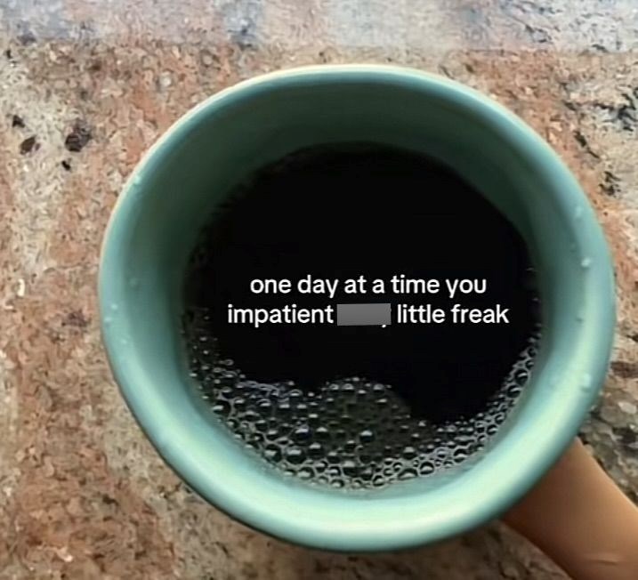 one day at a time you impatient little freak