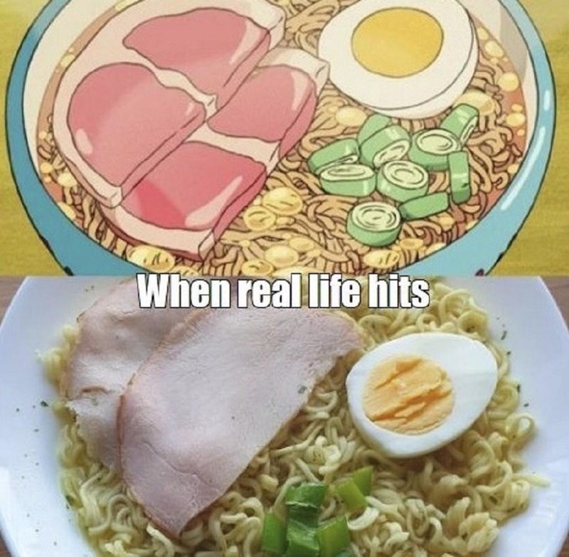 When real life hits