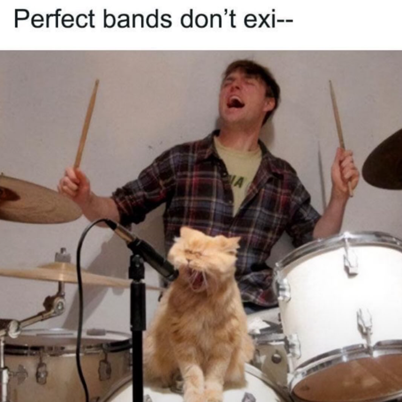Perfect bands don't exi-- A