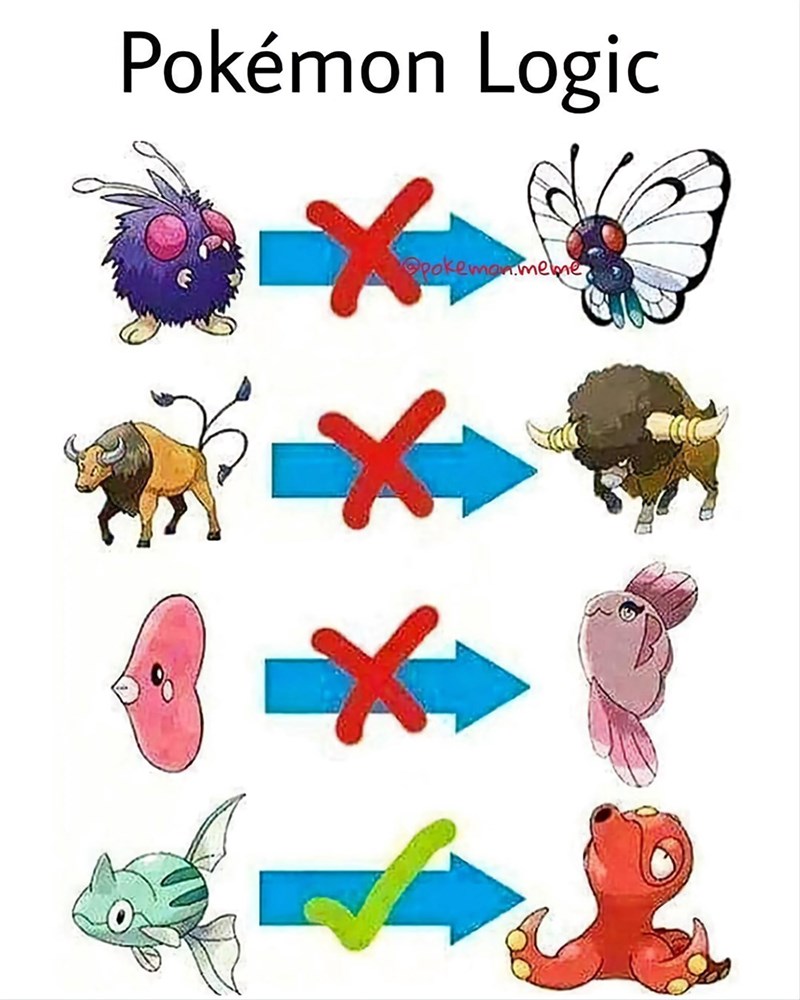 Pokémon Logic pokemonmeme