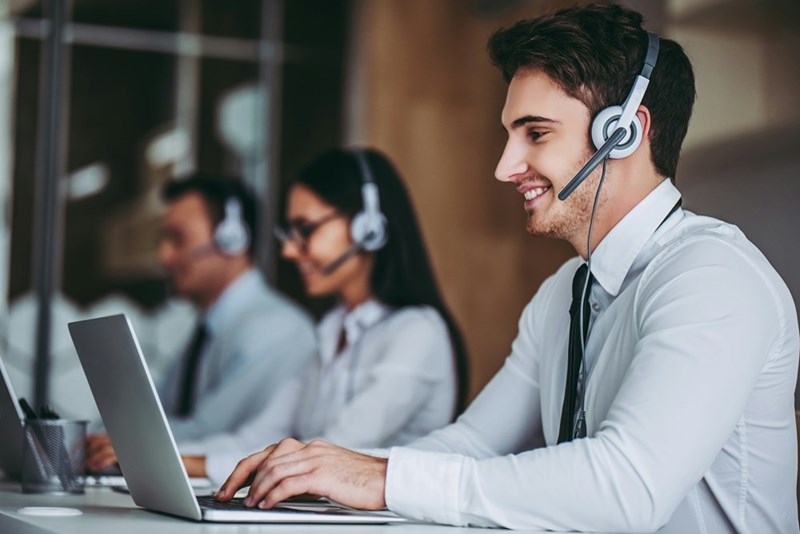 Call center employees talking to the public, who act as if they were born yesterday.