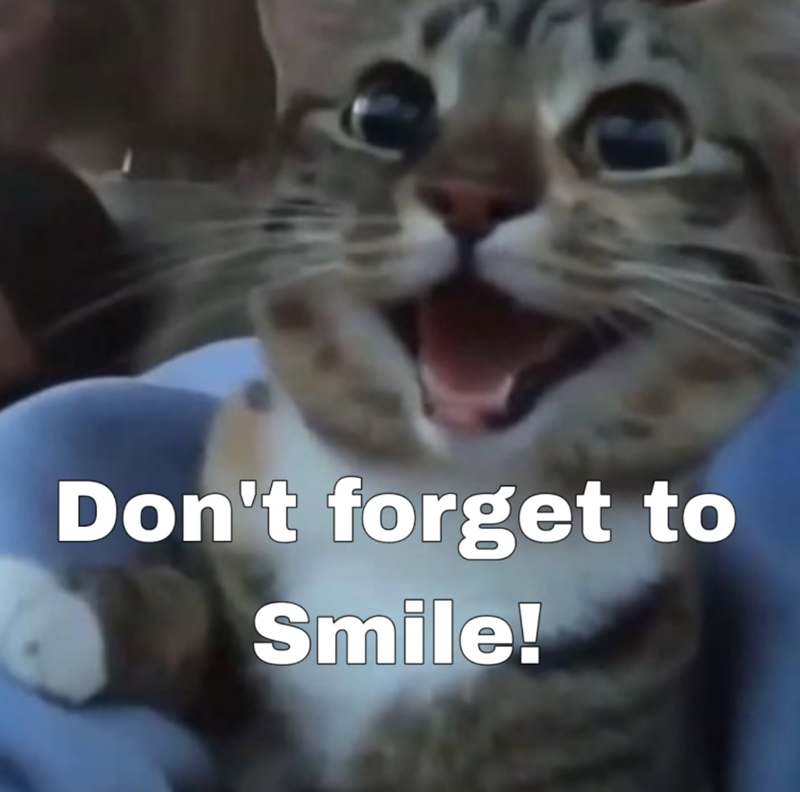 Don't forget to Smile!