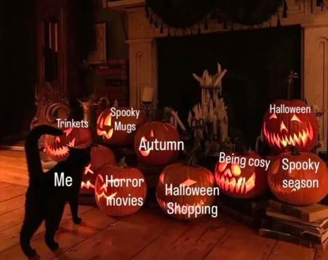 Spooky Trinkets Mugs Halloween Autumn Being cosy Spooky Me Horror season Halloween movies Shopping