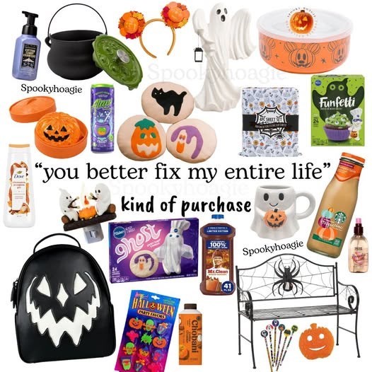 DKE Spookyhoagie D Spookhoagie Funfetti "you better fix my entire life" kind of purchase ghost HALL&WEEN PARTY FAVORS Chobani 100% Spookyhoagie