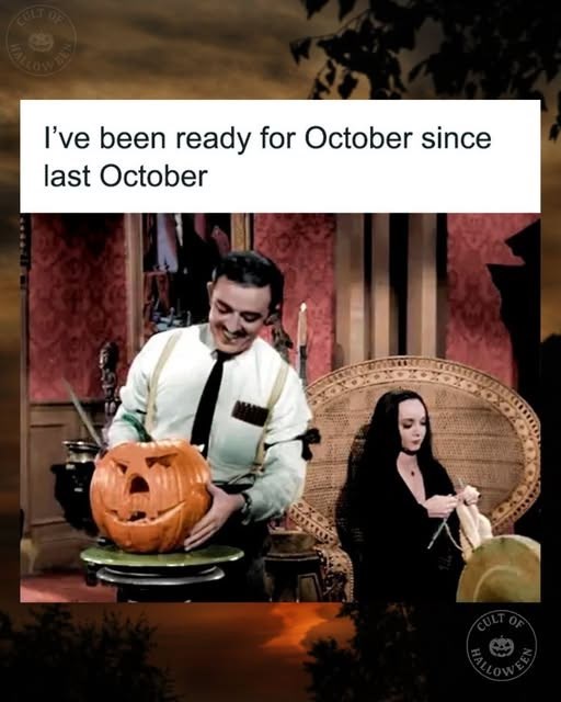 CULT DE I've been ready for October since last October CULT OF EEN