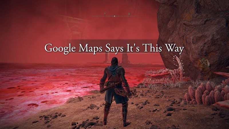Google Maps Says It's This Way