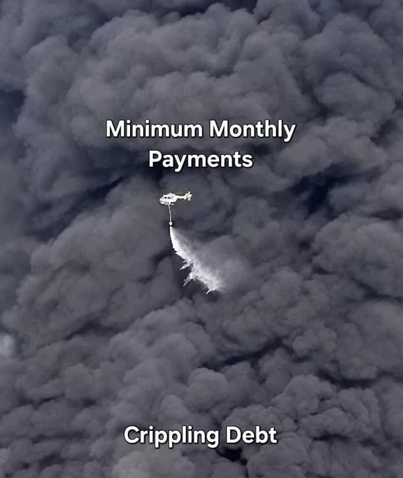 Minimum Monthly Payments Crippling Debt