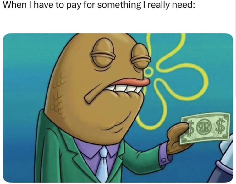 When I have to pay for something I really need: LLE AB
