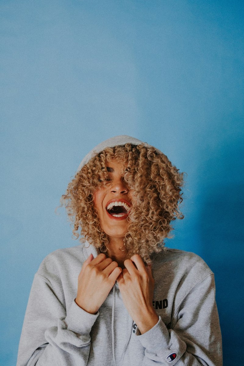 smiling woman