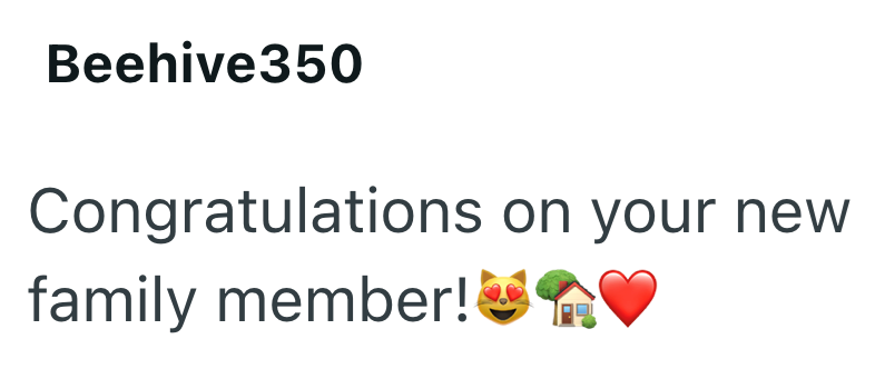 Beehive350 Congratulations on your new family member!