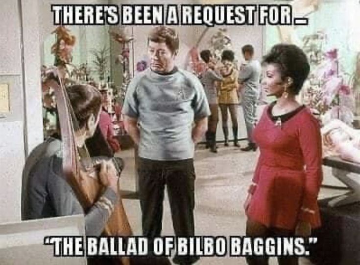 THERE'S BEEN A REQUEST FOR "THE BALLAD OF BILBO BAGGINS."
