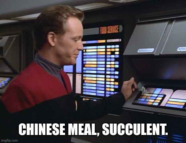 FIL SERVICED imgflip.com CHINESE MEAL, SUCCULENT.