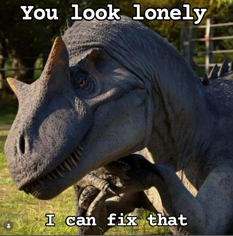 You look lonely I can fix that