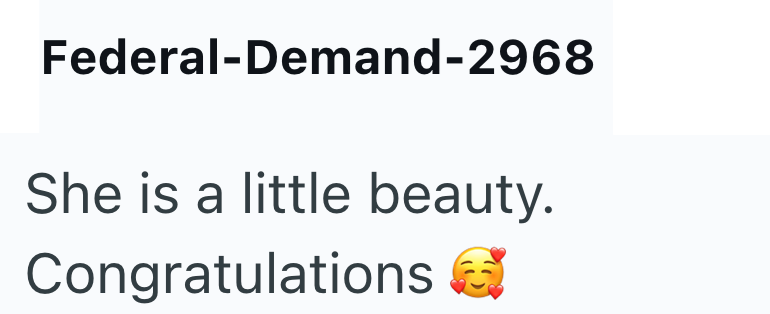 Federal-Demand-2968 She is a little beauty. Congratulations