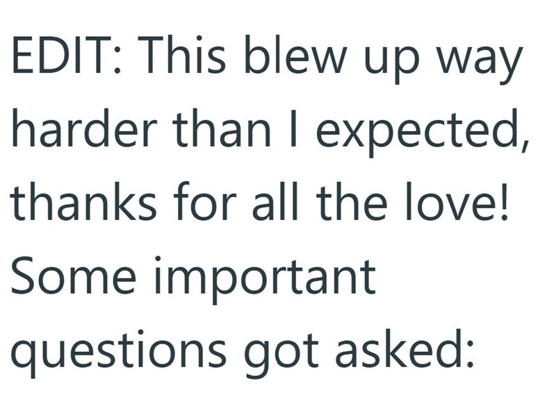 EDIT: This blew up way harder than I expected, thanks for all the love! Some important questions got asked: