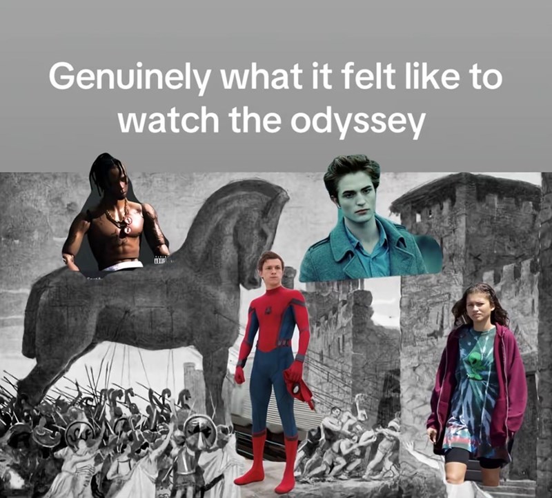 Genuinely what it felt like to watch the odyssey