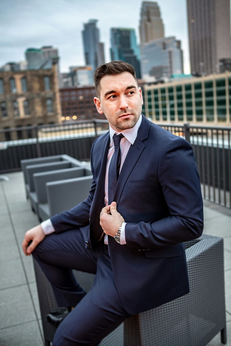 man in suit jacket