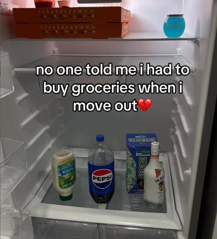11.12 11 12 no one told me i had to buy groceries when i move out Ranch PEPSI BEATBOX BEATBO MA