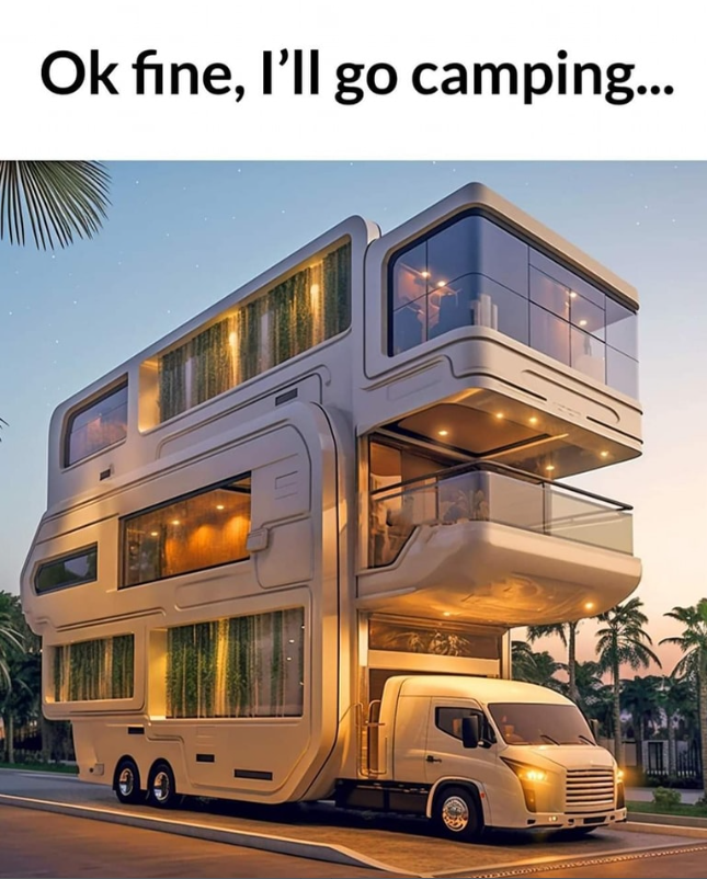 Ok fine, I'll go camping... 00