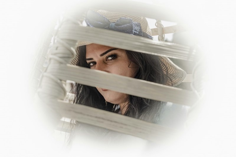 Intrusive relative watching from behind the blinds as tensions grow between family members living just a few houses apart.