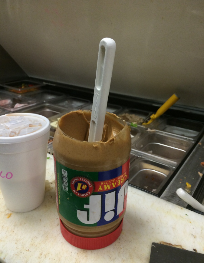if CREAMY PEANUT BUTTER CHOICE E OF #1 CHOOSY MOMS DEB
