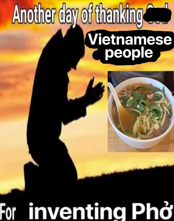 Another day of thanking Co Vietnamese people For inventing Pho
