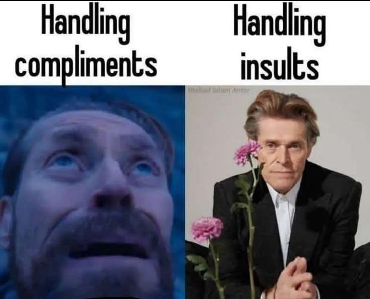 Handling Handling compliments insults
