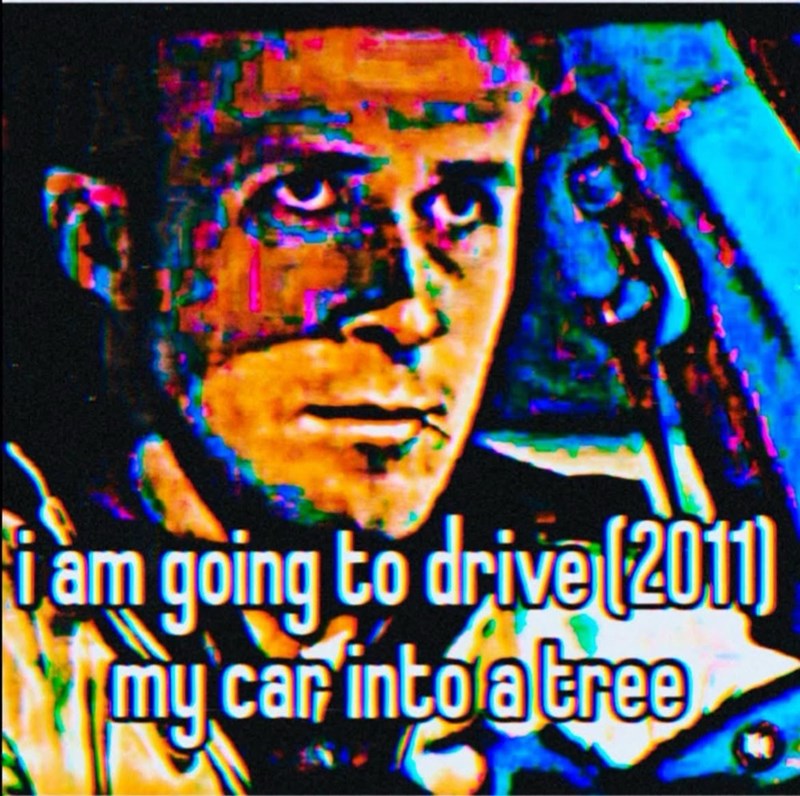 i am going to drive (2011) my car into a tree